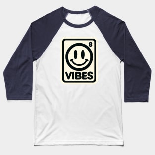 smile emoji vibes Baseball T-Shirt